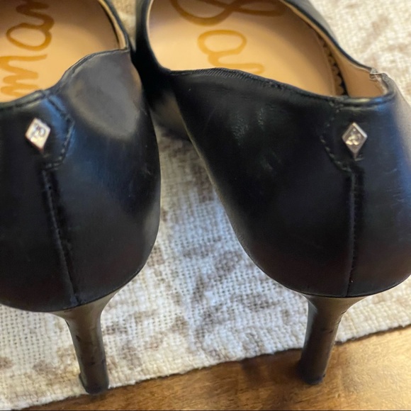 Sam Edelman | Black Leather Hazel Pump SZ 7.5 - Picture 5 of 11